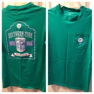 Green Men’s Southern Tide short sleeve t-shirt